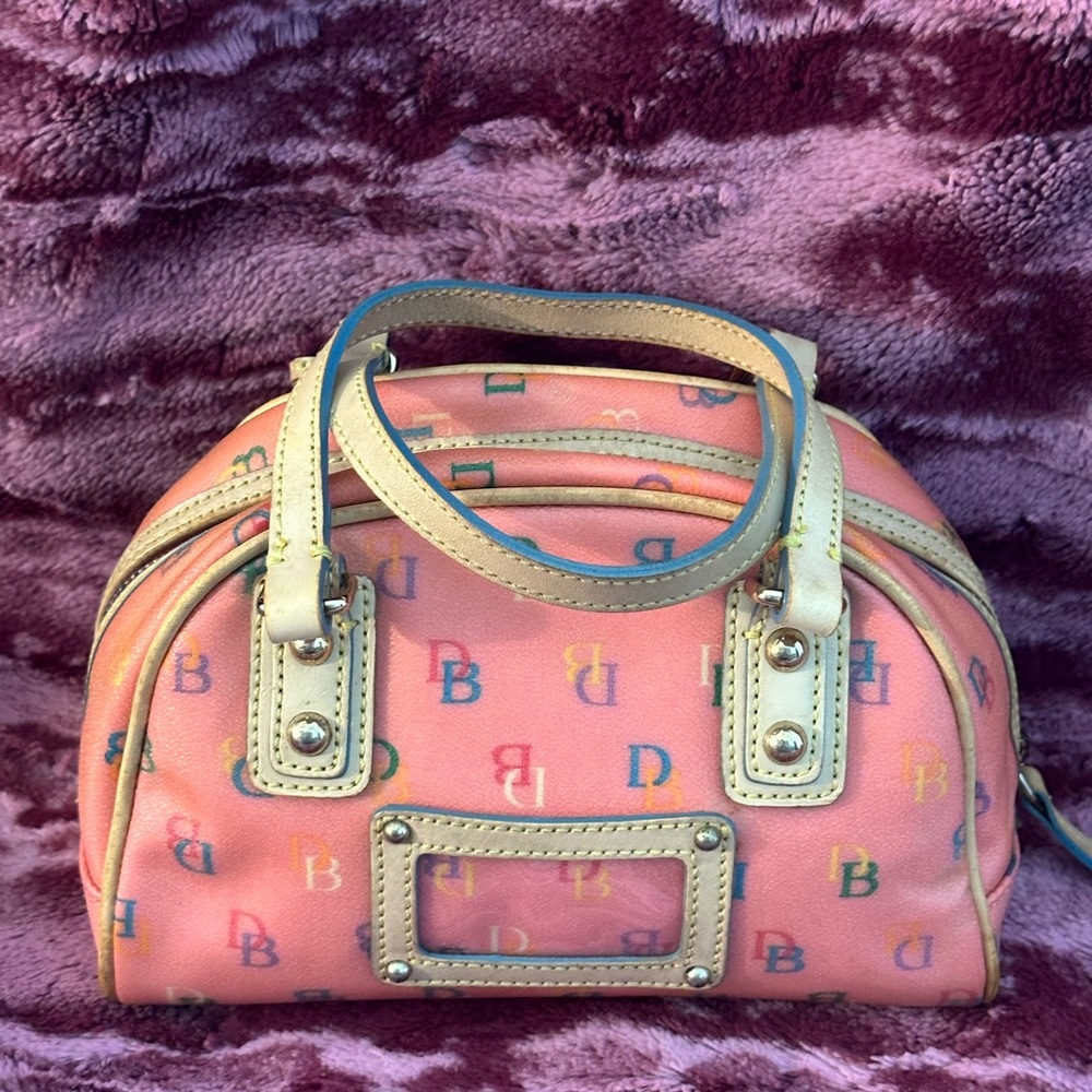 Dooney & Burke Micro Gym Bag - Picture 2 of 9